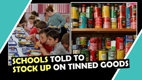 Schools Told To Stock Up On Tinned Food / Hugo Talks #lockdown