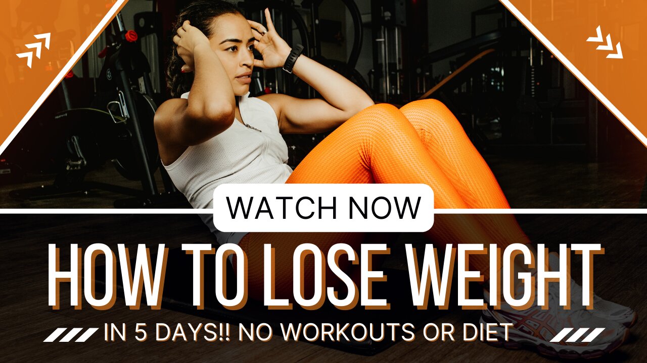 How to lose belly fat in 3 days !!! No exercise or diet plan needed