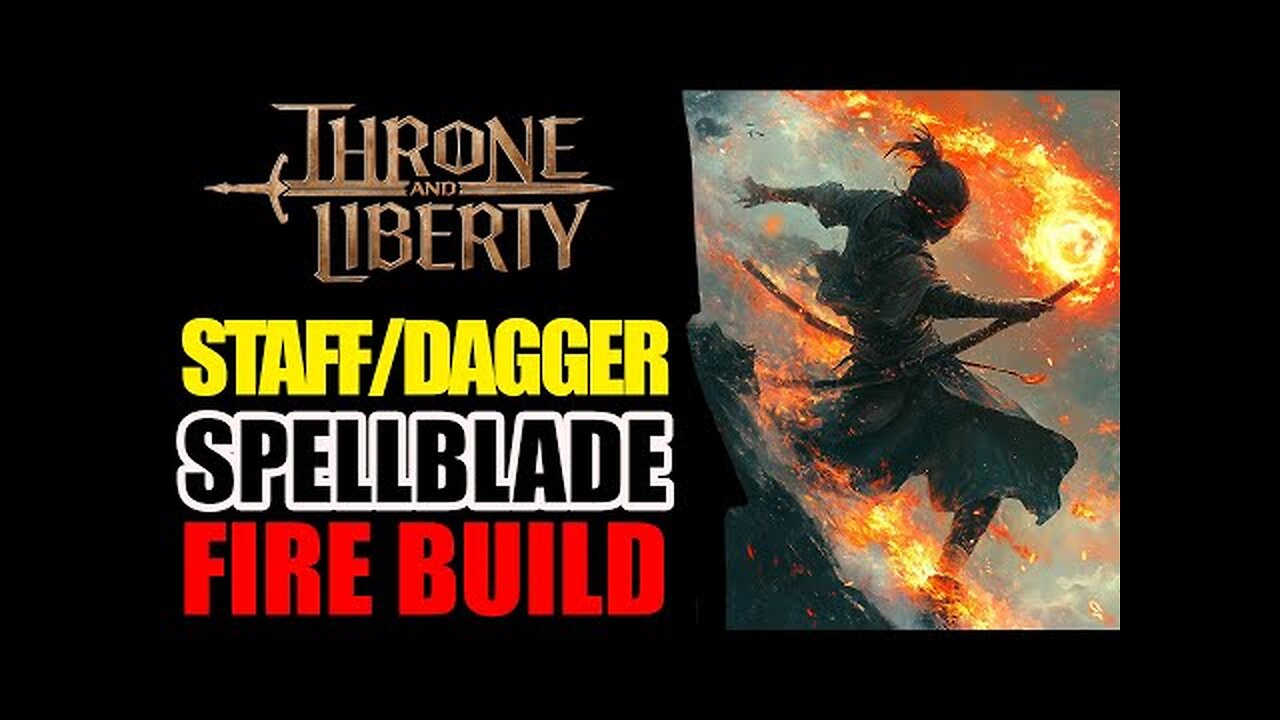 Throne and Liberty - Staff / Dagger PVP - Best New Spellblade Build | HUGE BUFFS