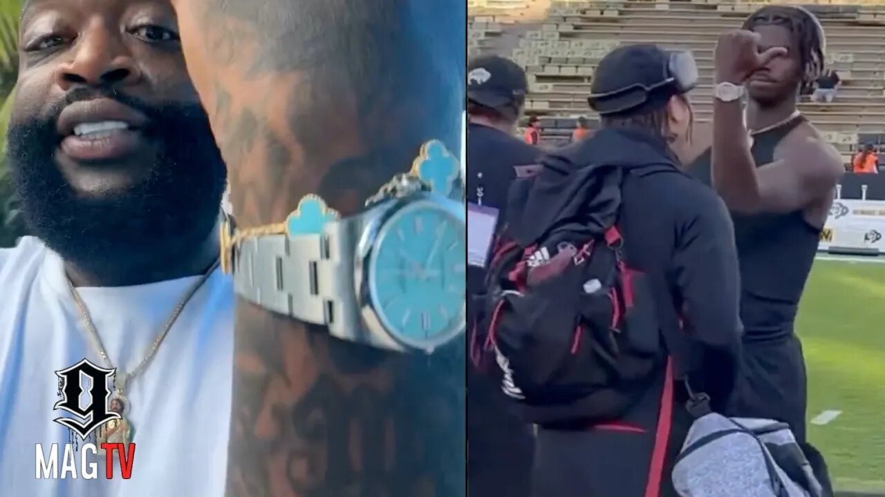 "Jus Do The Shedeur" Rick Ross On Shedeur Sanders Flashing His Watch At Nebraska Player! ⌚️