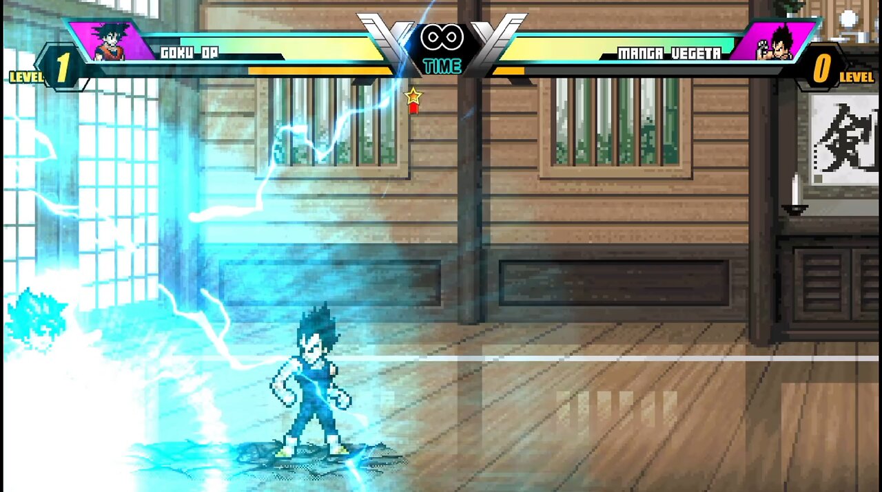 Jump Force Mugen (Goku op vs Manga Vegeta)