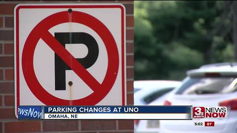 UNO unveils parking changes, virtual permits