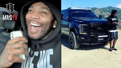 Kevin Gates Get A "Ja Morant" Call After Fear His TRX Truck Is Being Followed! 🔫