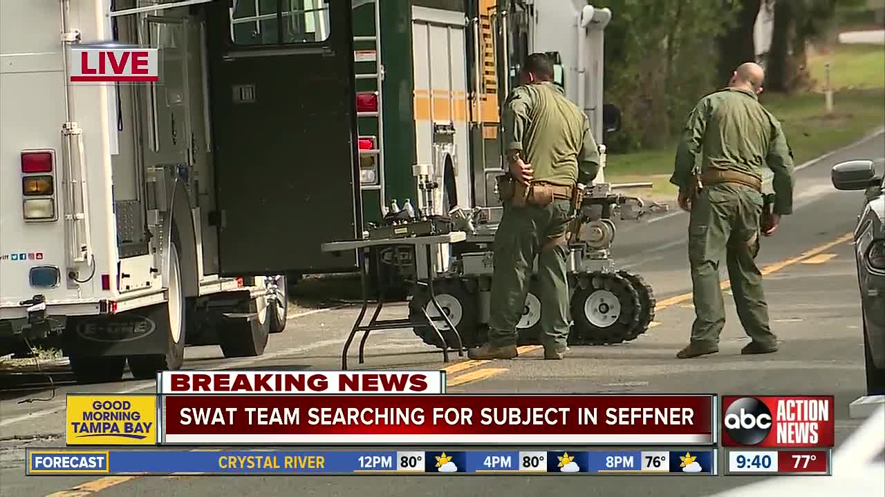 Deputies, SWAT searching for person following incident in Seffner