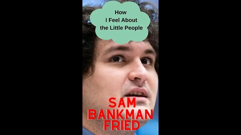 Samuel Bankman-Fried 'How I feel about the Little People'