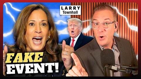 Kamala BANS VOTER QUESTIONS! Campaign Fake Town Hall DISASTER!