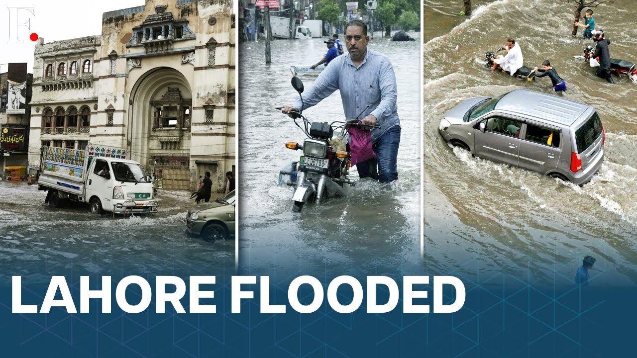 Pakistan: Record-Breaking Rain Floods Streets Of Lahore, At Least Three Killed | Firstpost Earth| RN