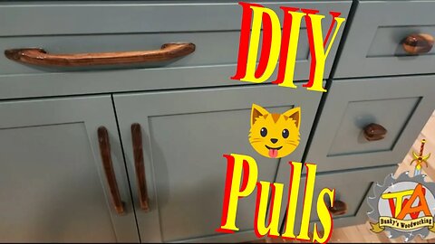 how to make cabinet / drawer handles