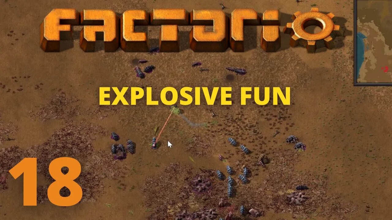 Having Fun With Tank Uranium Rounds - Factorio - 18