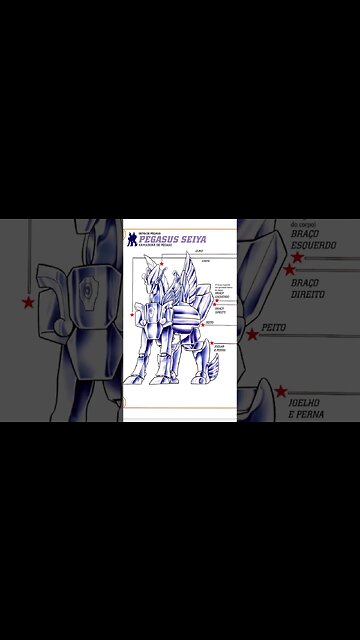 Os Cavaleiros Do Zodíaco - 3ª Armadura De Pégasus - Seiya [Pause o Vídeo Caso Não Consiga Ler]