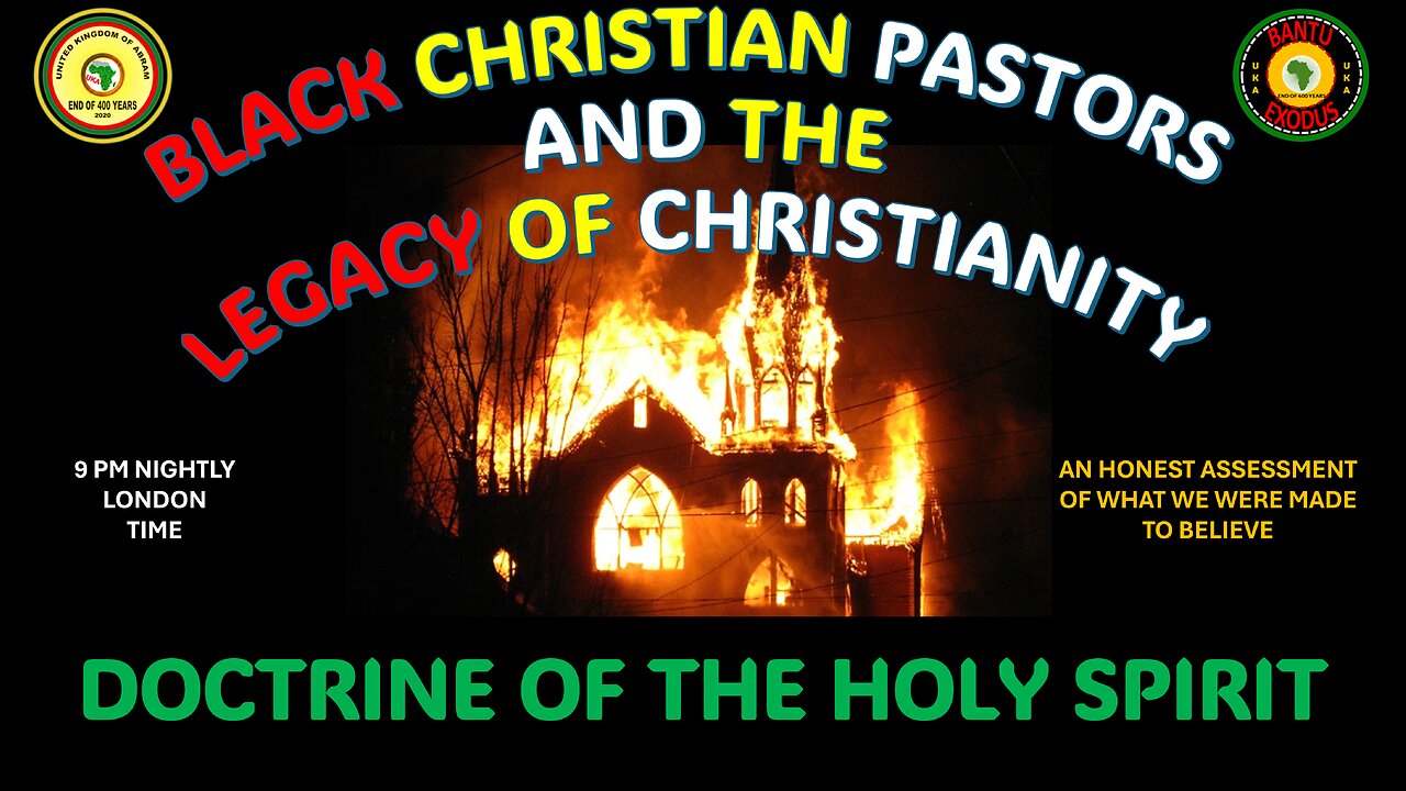 AFRICA IS THE HOLY LAND || BLACK CHRISTIAN PASTORS || DOCTRINE OF THE HOLY SPIRIT