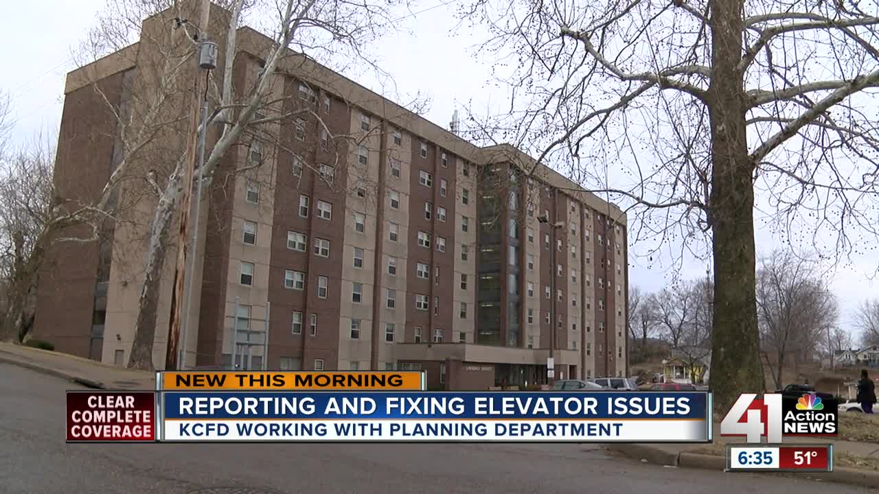 Frequent calls to check elevator at KCMO apartment building stretching fire department thin