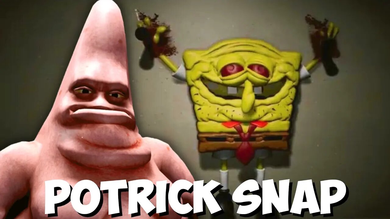 PATRICK WENT CRAZY!!!! (Spongebob Horror) || Potrick Snap