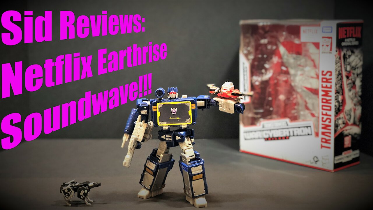 War for Cybertron - Netflix Earthrise Soundwave