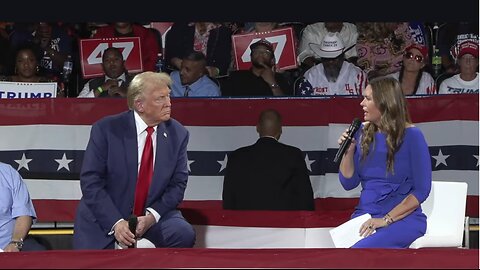 President Trump in Flint, MI Town Hall