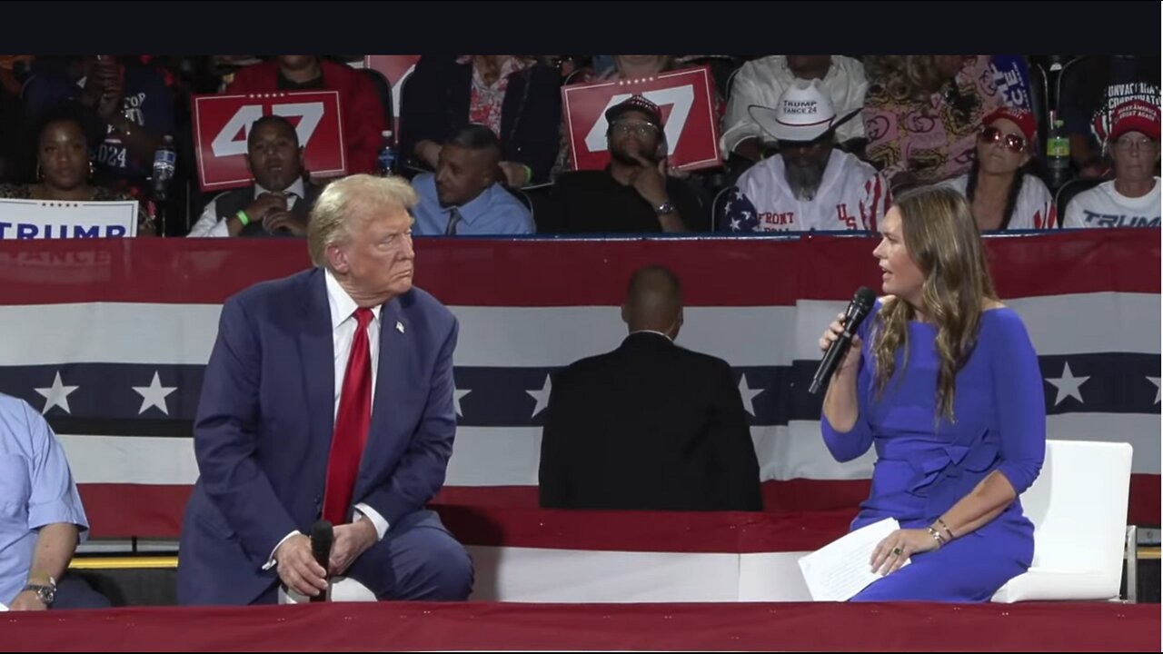 President Trump in Flint, MI Town Hall