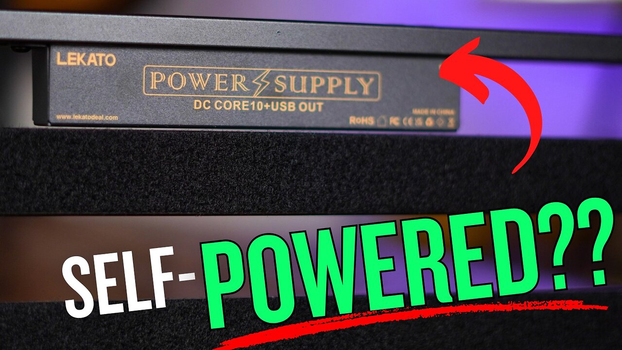 Affordable Pedal Board with Built-in Power | TOO GOOD TO BE TRUE???