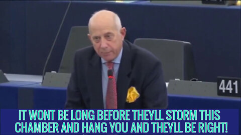 MY NEW HERO! SIR GODFREY BLOOM GUTS HIS LYING EU ILLEGAL TAX COLLECTING HENCHMEN COLLEAGUES!!