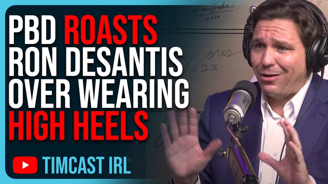 PBD ROASTS DeSantis Over WEARING HIGH HEELS, Hilarious Video Of BOOTGATE DESTROYS DeSantis Camp