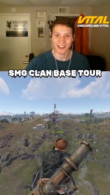 SMG CLAN BASE TOUR IN RUST