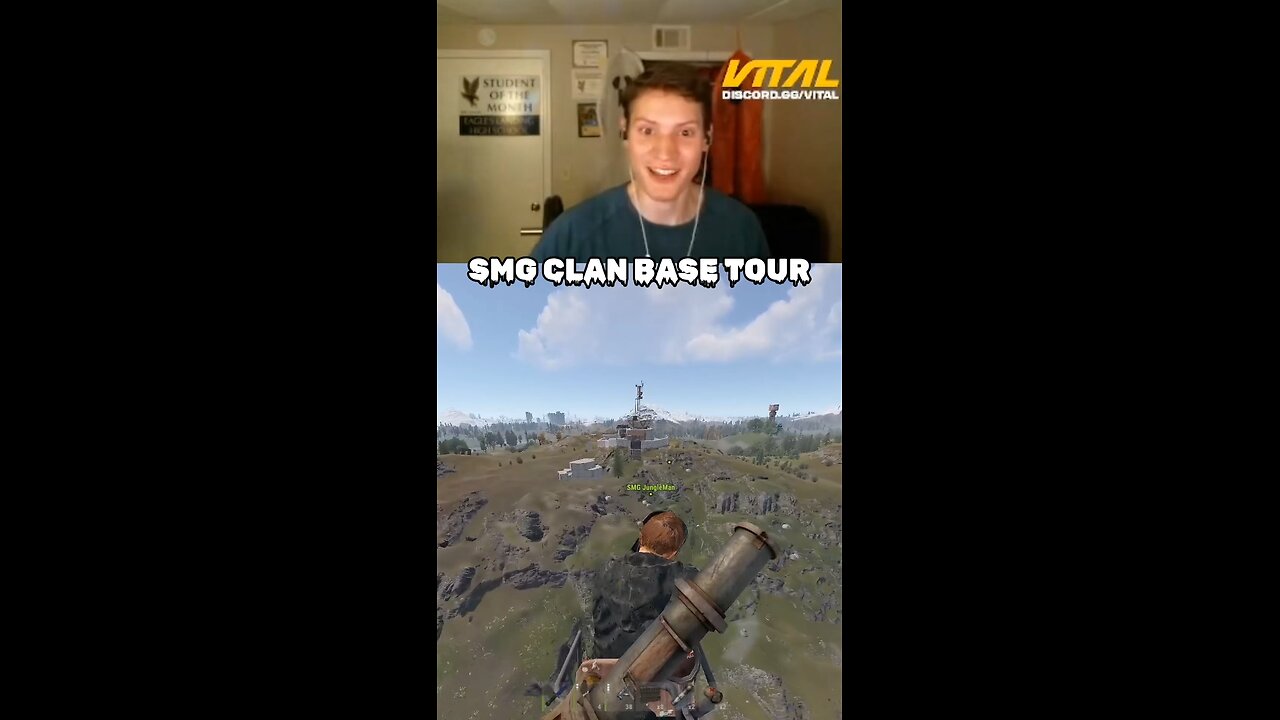 SMG CLAN BASE TOUR IN RUST