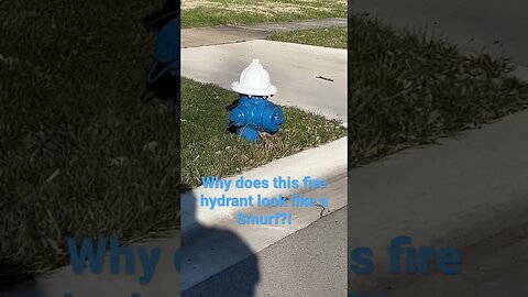 It’s a Smurf! 😂 #funnyshorts #smurfs #funnyvideo #shorts