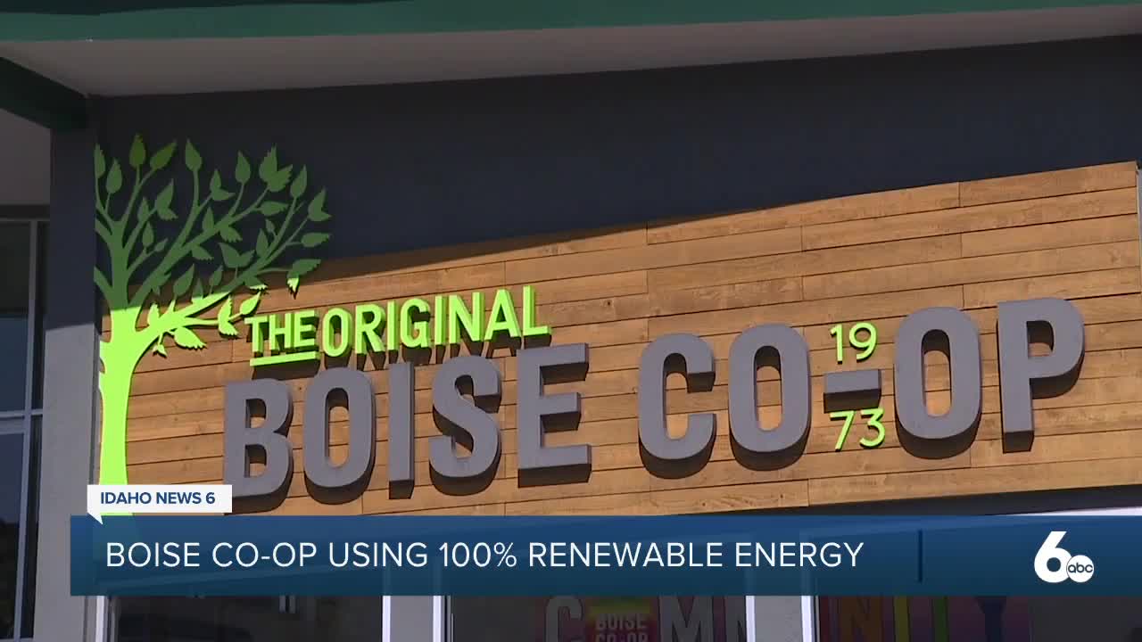 Boise Co-Op Joins Green Energy Program