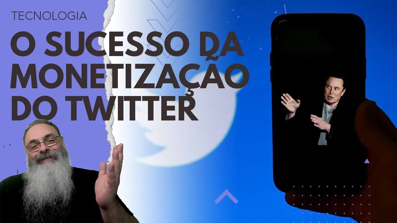 TWITTER passa a MONETIZAR CRIADORES e uso da PLATAFORMA AUMENTA deixando ESQUERDA CHORANDO