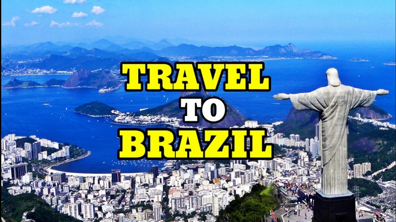 Travel To Brazil _ Rio De Janeiro _ Drone Footage |