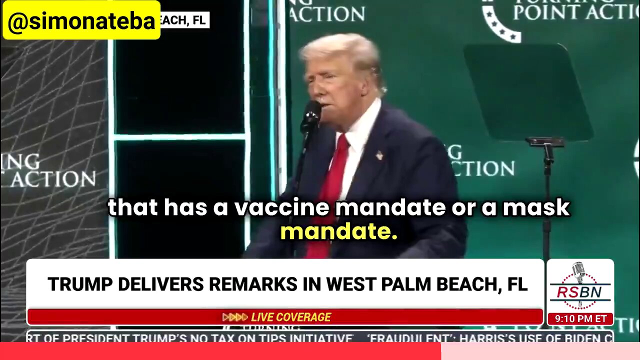 Trump says he'll END Federal Funding for Schools pushing Mask/Vaccine Mandates & LGBT/Trans/CRT BS!