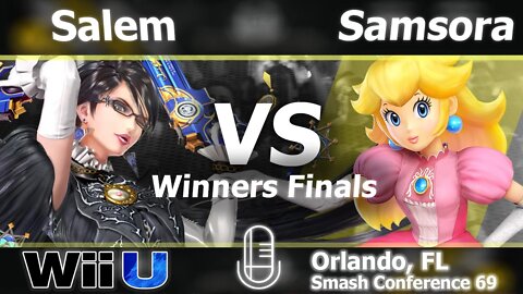 MVG|Salem (Bayonetta) vs. Samsora (Peach) - Winners Finals Smash Wii U - SC:69