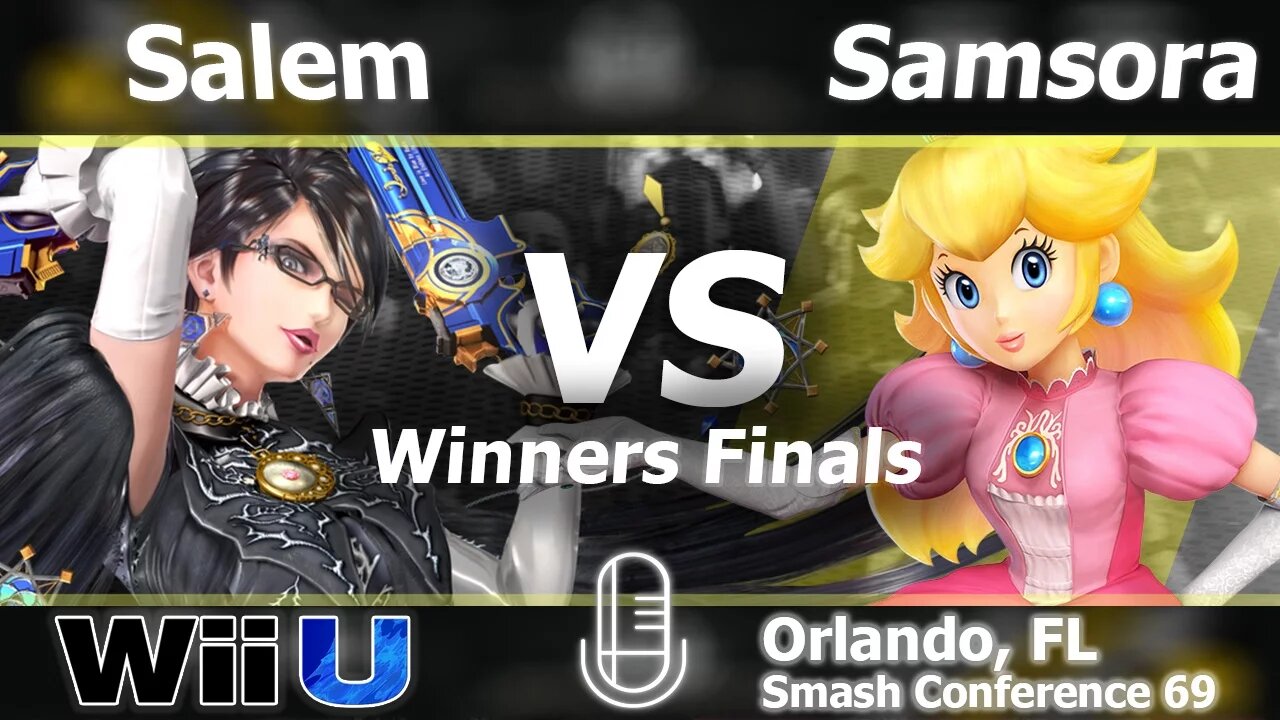 MVG|Salem (Bayonetta) vs. Samsora (Peach) - Winners Finals Smash Wii U - SC:69