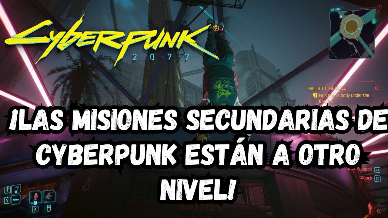 ¡LAS MISIONES SECUNDARIAS EN CYBERPUNK 2077 SON INCREIBLES! - ReviCritics
