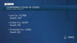 Here's a look at coronavirus cases as of July 23, 2020