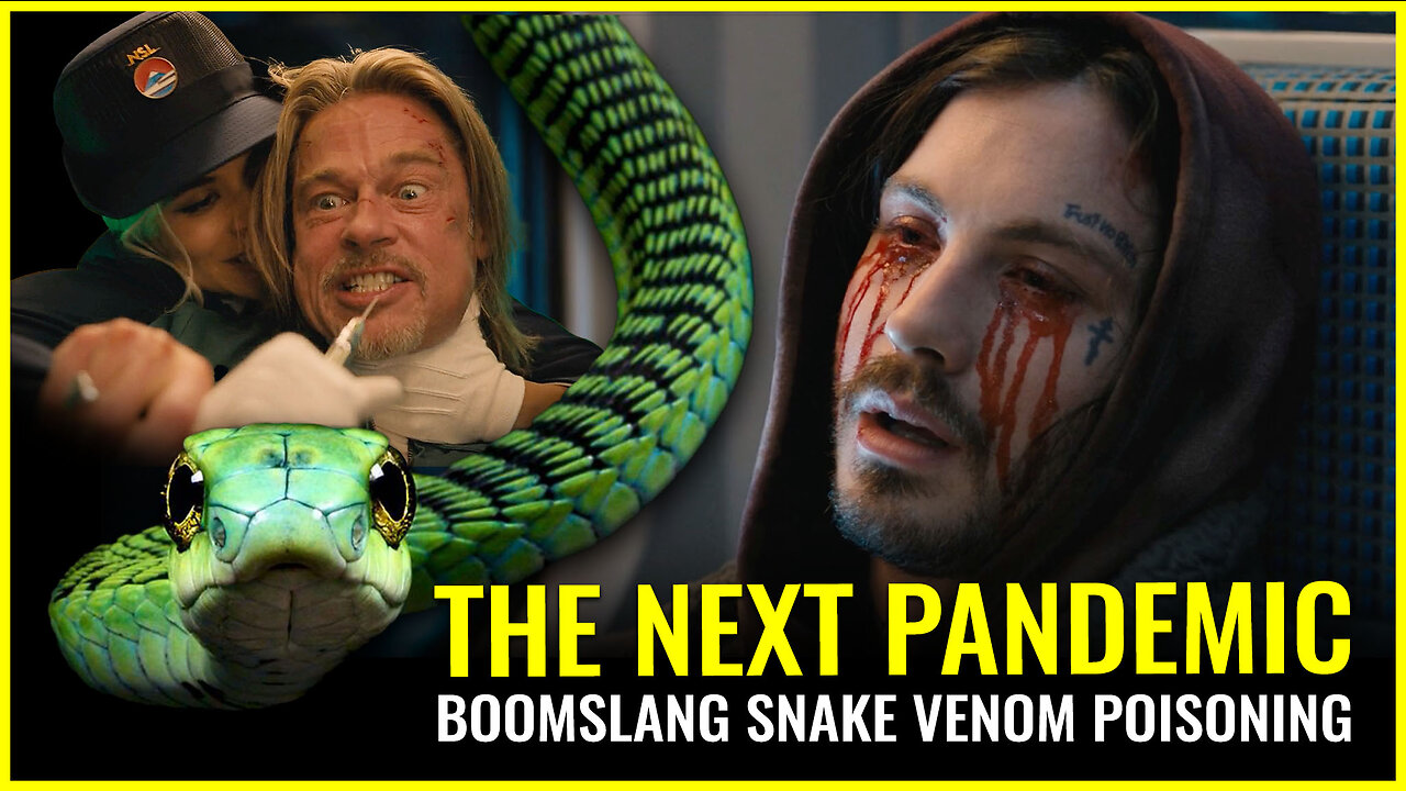 THE NEXT PANDEMIC (MARBURG?): Truly BOOMSLANG snake venom poisoning