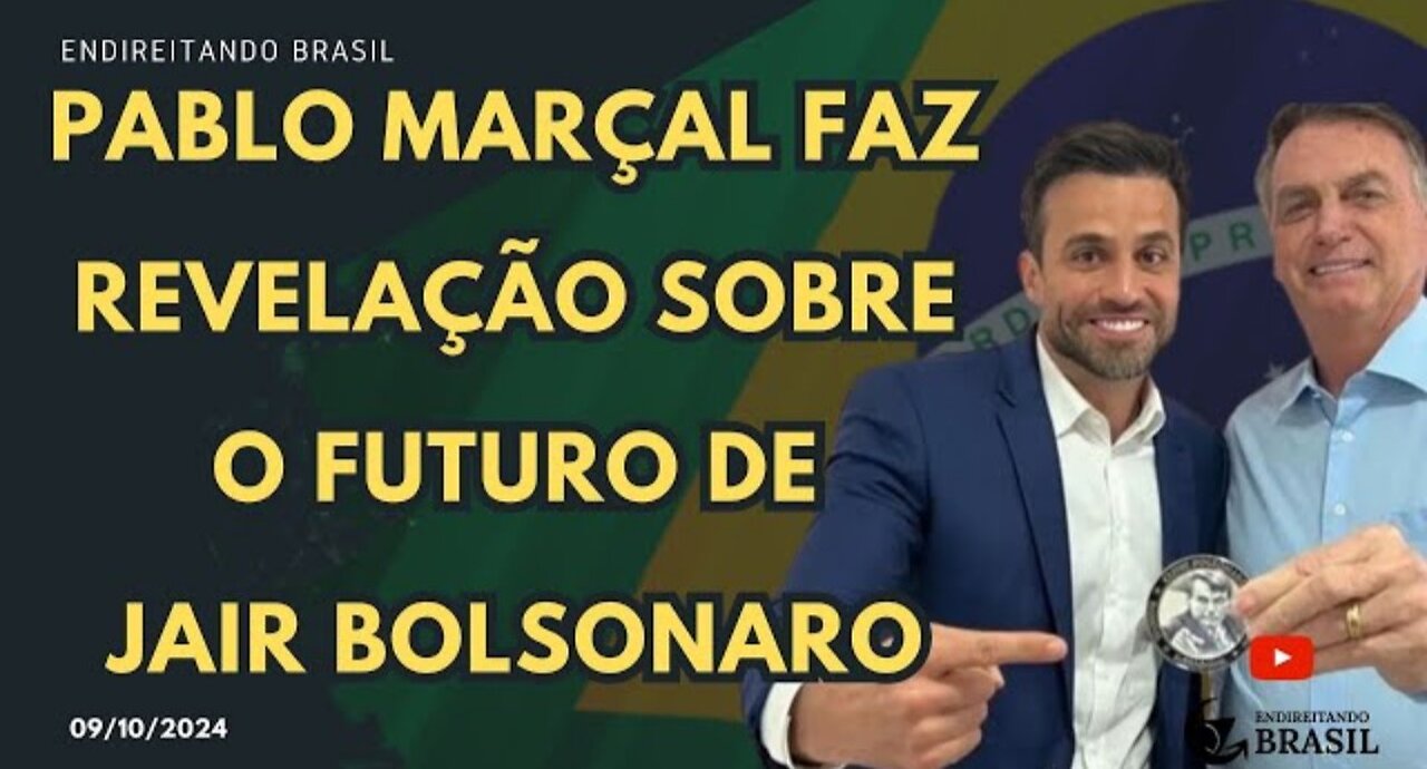 PABLO MARÇAL FAZ REVELAÇÃO SOBRE O FUTURO DE JAIR BOLSONARO