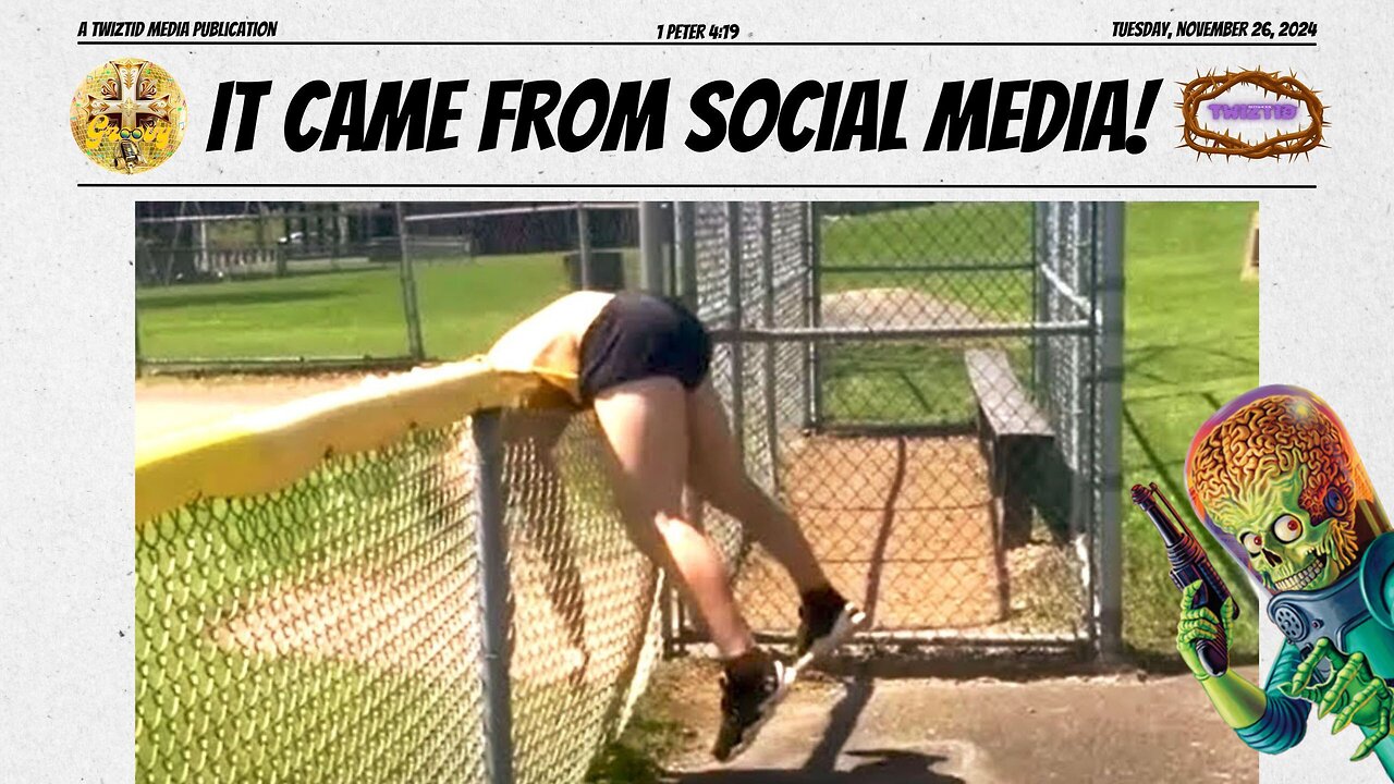 FENCE 1, HUMAN 0: LOCAL ATHLETE SCORES A HOME RUN IN EMBARRASSMENT!