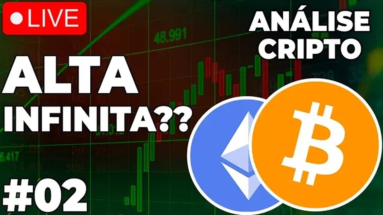 ALTA INFINITA???? BTC BITCOIN E ETH ETHEREUM! AIRDROP WAVES! #02