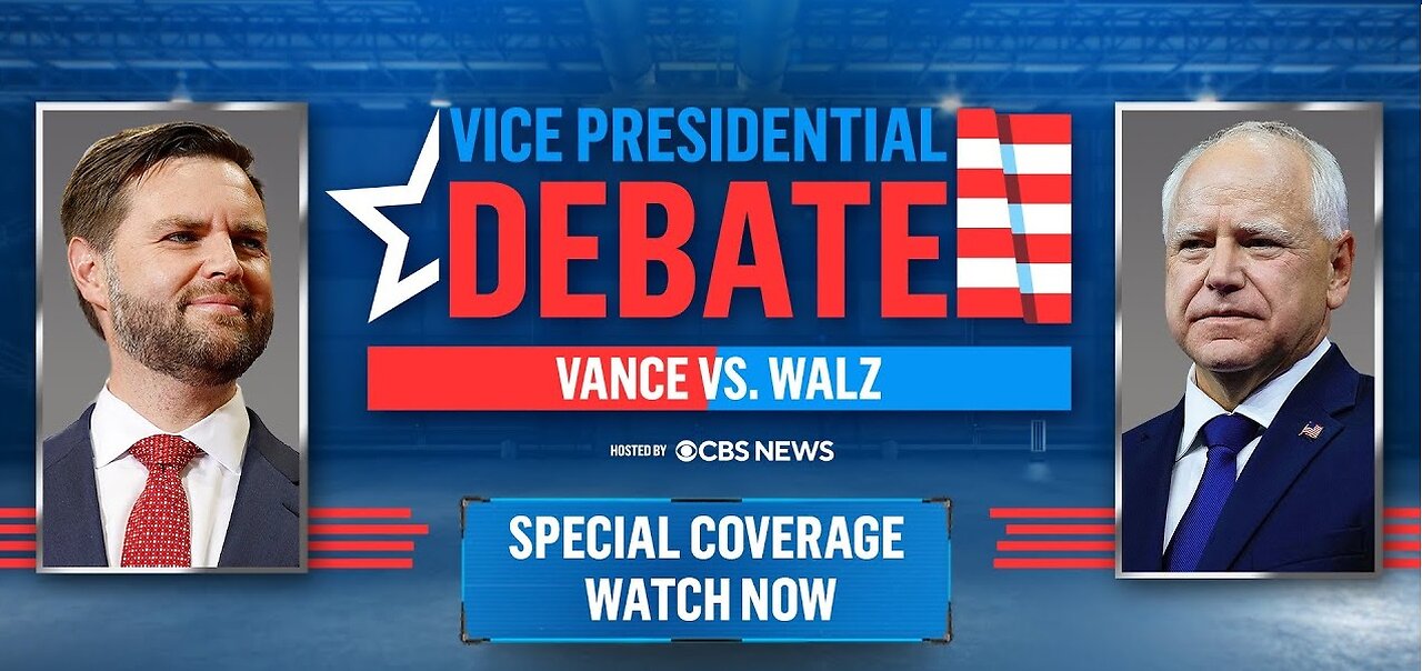 >>> JD Vance, Tim Walz face off at CBS News Vice Presidential Debate