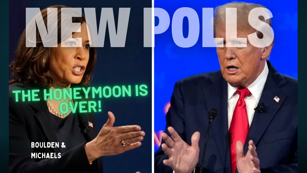 Harris Honeymoon is Over - Trump Takes Lead