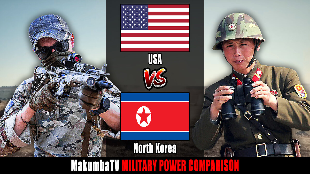 USA vs North Korea 2024 | Military Power Comparison