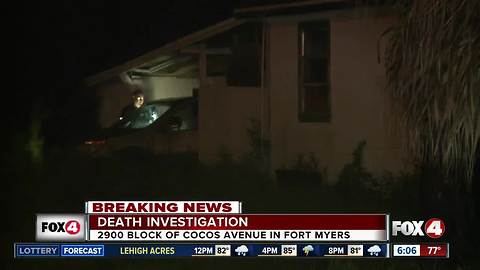 Ongoing death investigation in Fort Myers