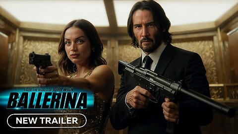 Ballerina - New Trailer (2025) Ana de Armas, Keanu Reeves (4K)