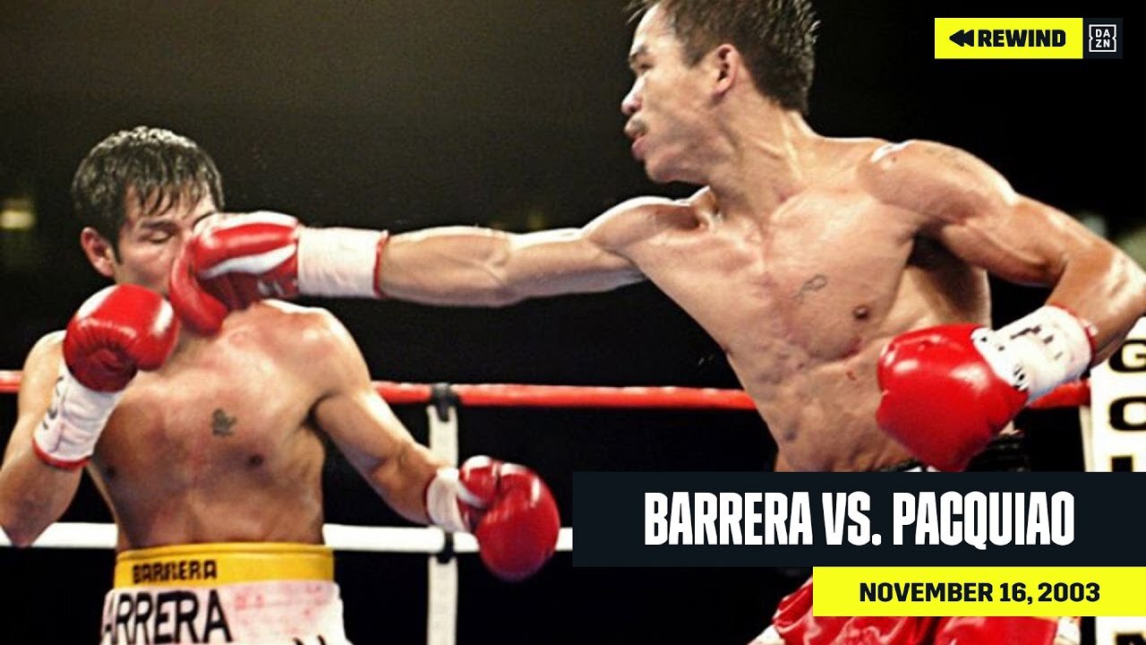 FULL FIGHT | Marco Antonio Barrera vs. Manny Pacquiao (DAZN REWIND)