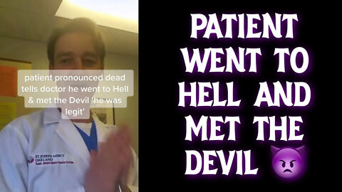 Patient Died And Saw Hell 🔥 LISTEN 👂