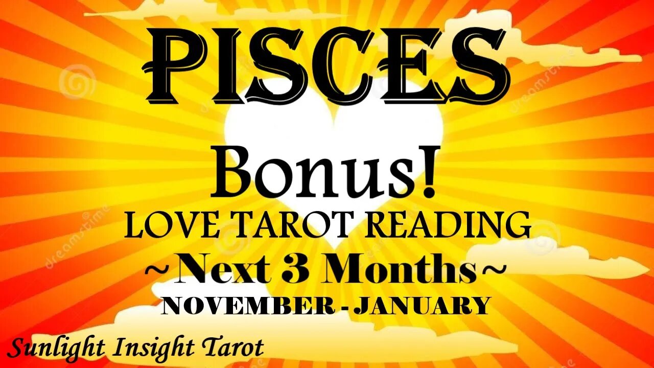 PISCES | NEXT 3 MONTHS! | You Always Knew!😍This is A Match Made in Heaven!💗November-January 2023