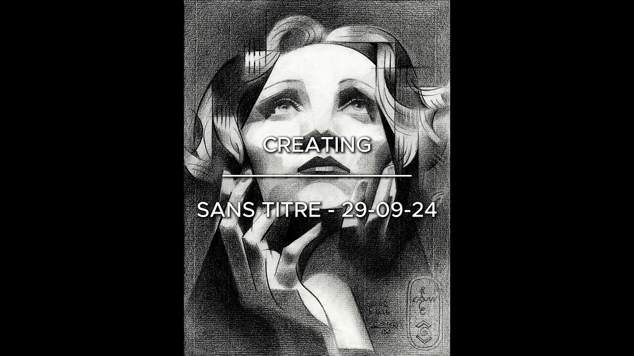 Creating Sans Titre – 29-09-24 (Marlene Dietrich)