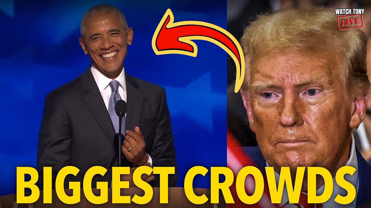 Obama DESTROYS Trump on CROWD SIZE | The Tony Michaels Podcast #714