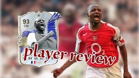 93 TOTY Icon Vieira Player Review