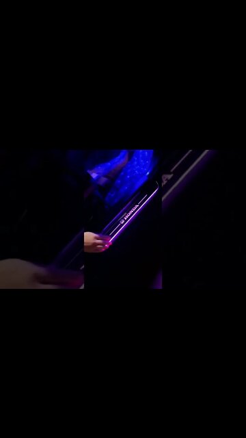 Led door sill #shorts #caraccessories #cars